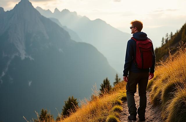 Gründer von Bergfrieden Touren in alpiner Landschaft bei Innsbruck